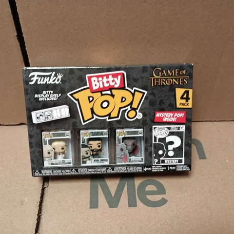FUNKO POP! BITTY GAME OF THRONES 4-PACK – BOXED WITH DISPLAY SHELF