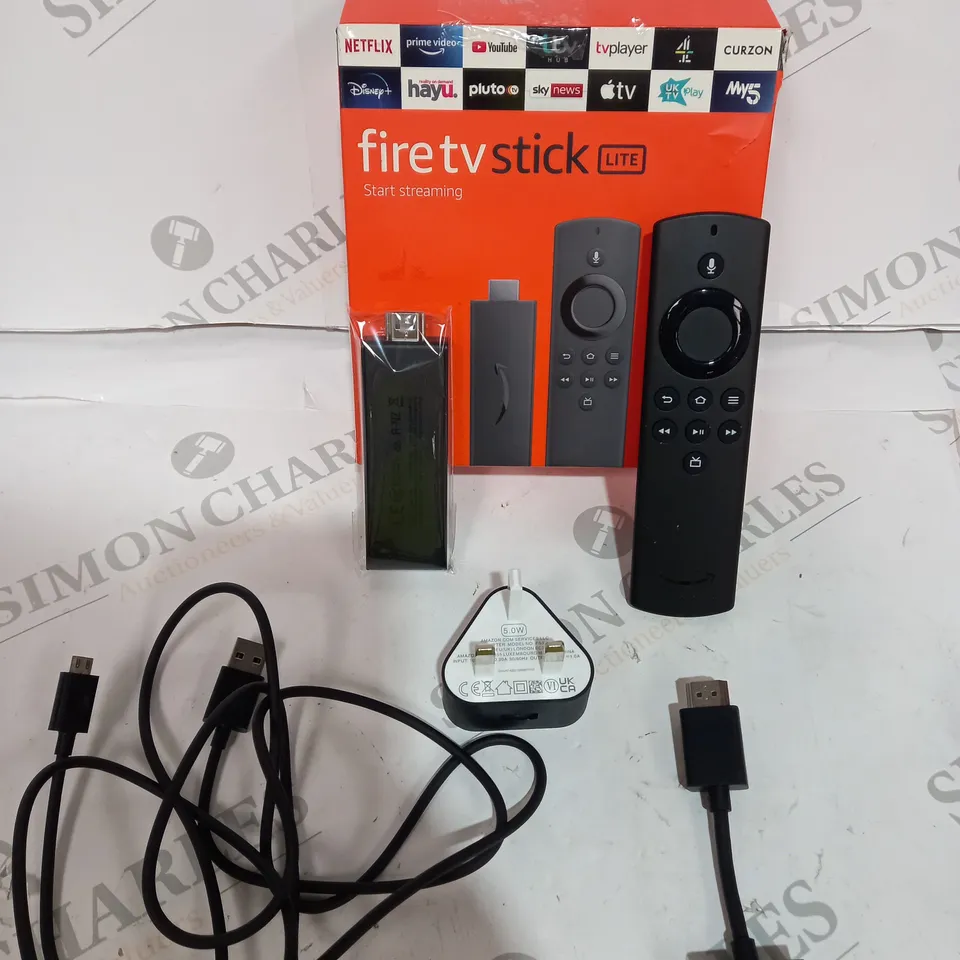 BOXED AMAZON FIRE TV STICK LITE