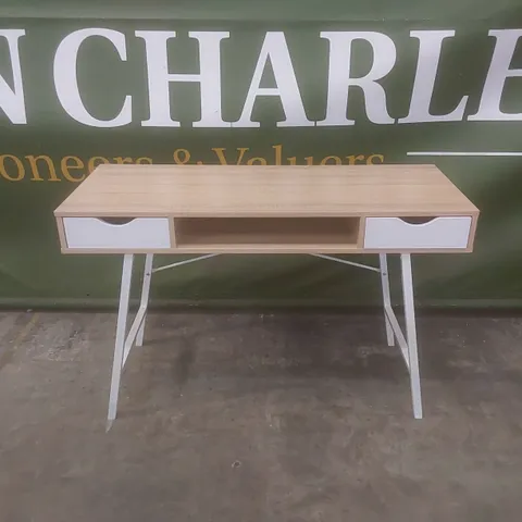 DESIGNER MICHIGAN 2 DRAWER DESK