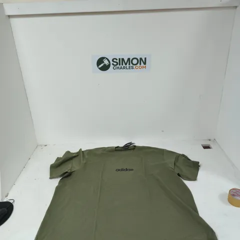 ADIDAS OLIVE GREEN T-SHIRT 4XL 