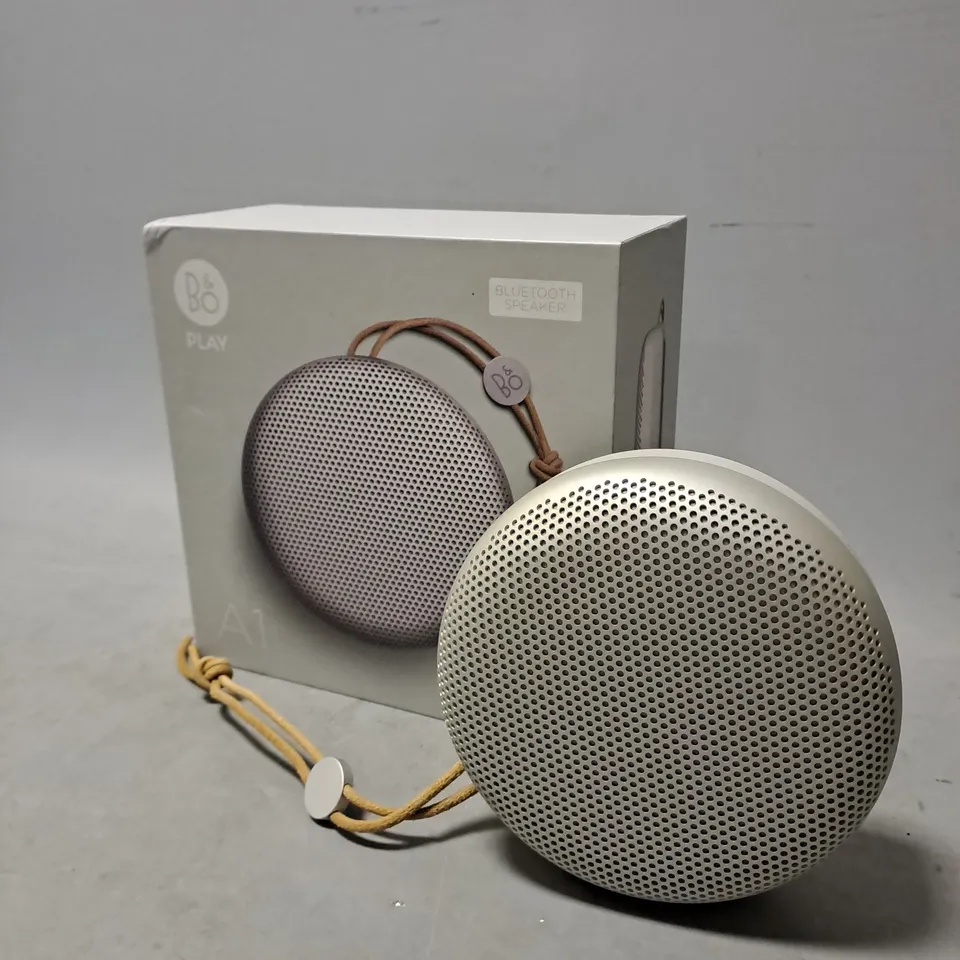 BOXED B&O PLAY BLUETOOTH SPEAKER A1