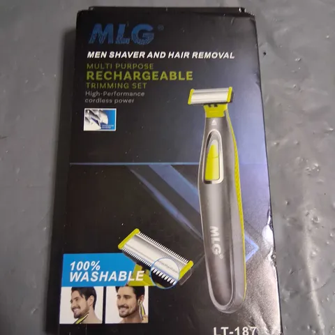 BOXED MLG MENSHAVER AND HAIR REMOVER