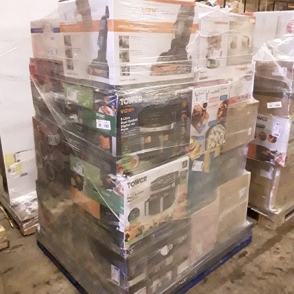 PALLET OF APPROXIMATELY 50 ASSORTED HOUSEHOLD & ELECTRICAL ITEMS INCLUDING