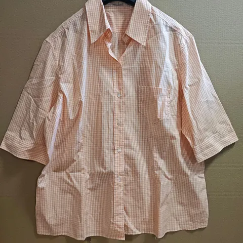 VAN LAACK SHORT SLEEVE COTTON SHIRT - 48
