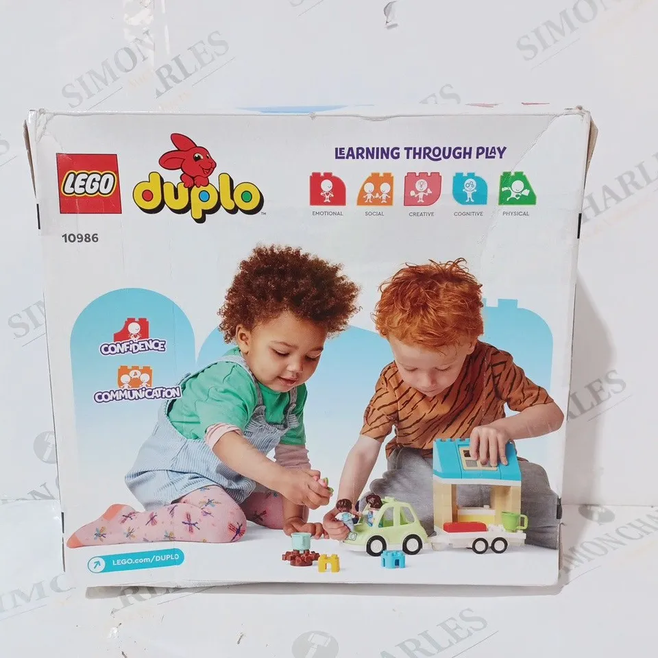 BOXED LEGO DUPLO 10986 LEARNING THROUGH PLAY SET