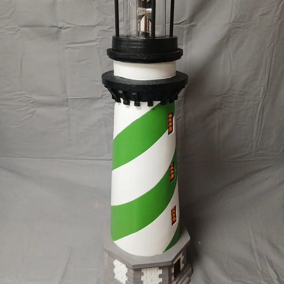 GARDEN REFLECTIONS DECORATIVE LIGHTHOUSE GARDEN LIGHT (OUTDOOR LANTERN)