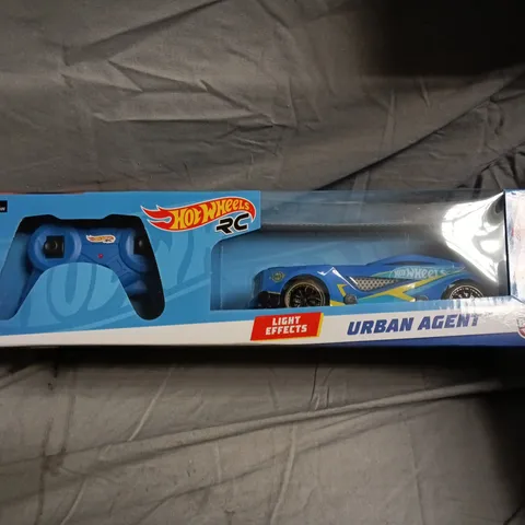 HOT WHEELS RC LIGHT EFFECTS URBAN AGENT – REMOTE-CONTROLLED CAR (BOXED)
