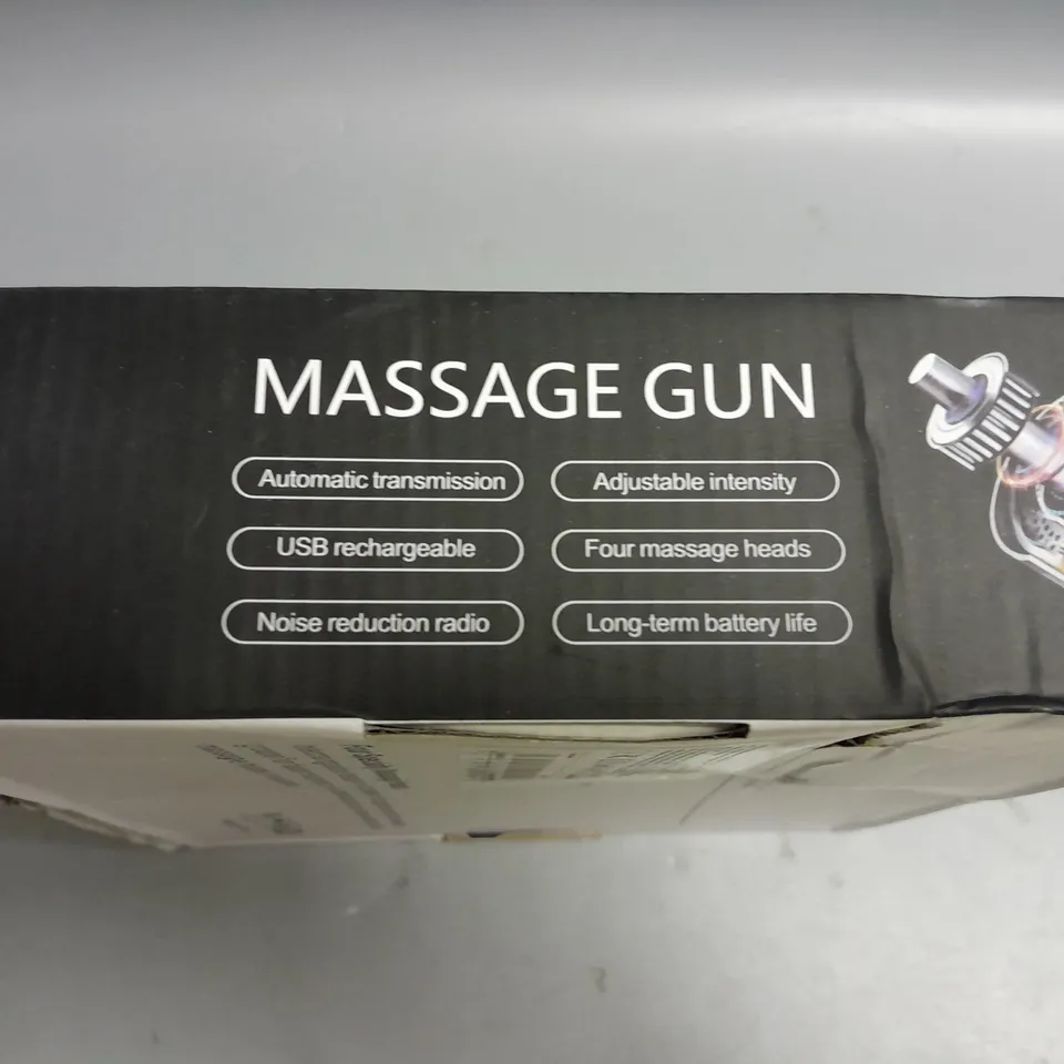 BOXED MYOFASCIAL PHYSIOTHERAPY DEVICE MASSAGE GUN