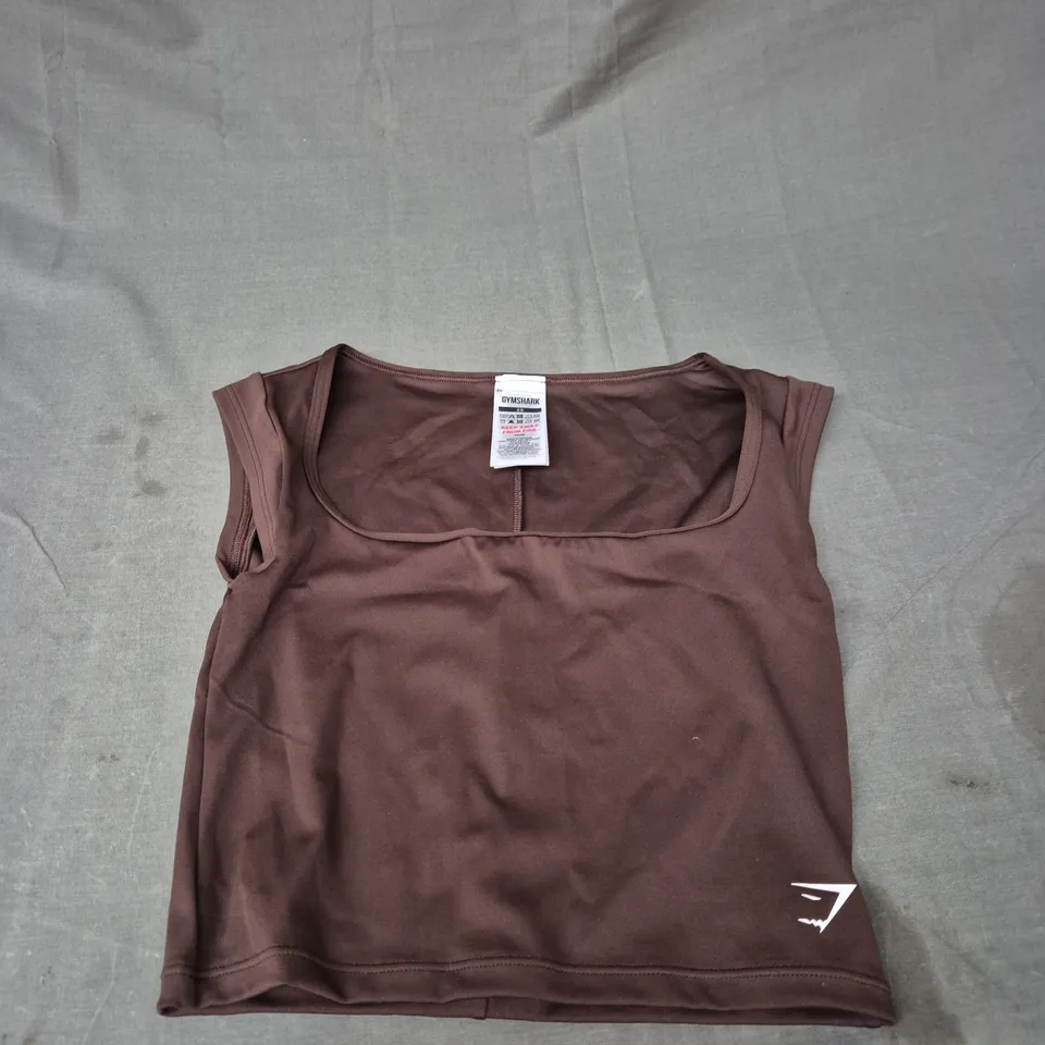 GYMSHARK EVERYDAY C&S TREND CROP TOP - SIZE XS