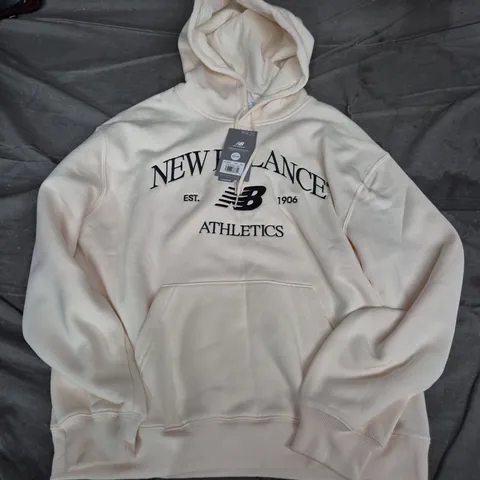 NEW BALANCE RISE PULLOVER HOODIE – OVERSIZED, UK XS