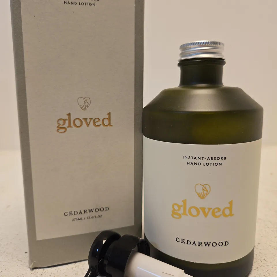 BOXED GLOVED CEDARWOOD HAND WASH 375ML