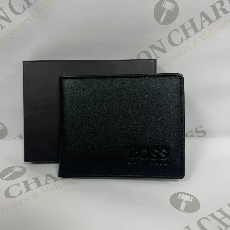HUGO BOSS WALLET IN BLACK