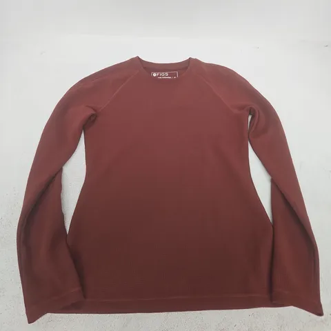 FIGS SCRUB TOP – BURGUNDY, UK XS (US XS) – TECHNICAL COLLECTION
