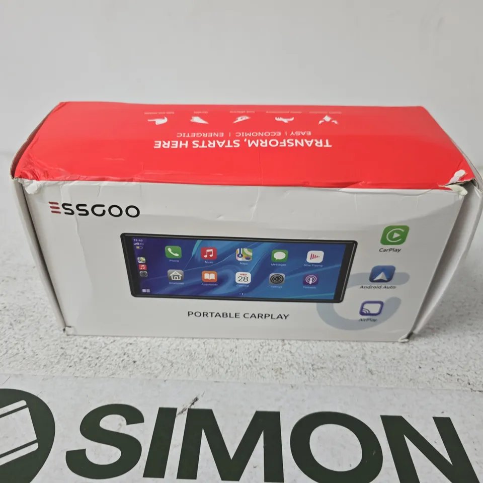SSGOO PORTABLE CARPLAY CAR
