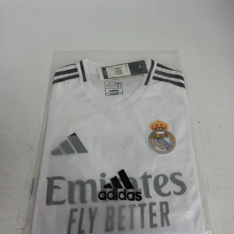 ADIDAS REAL MADRID FOOTBALL SHIRT β SIZE S