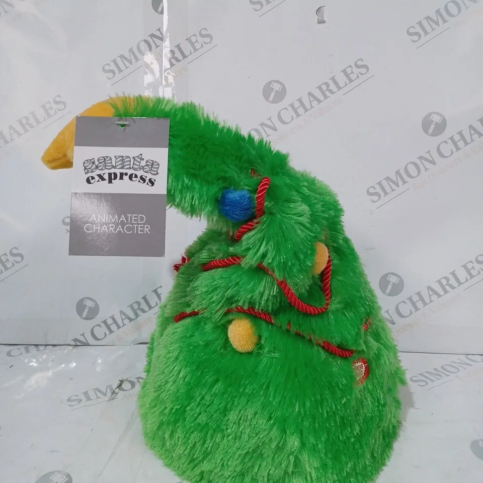 BOXED SANTA EXPRESS ANIMATED CHARACTER HAT - CHRISTMAS TREE