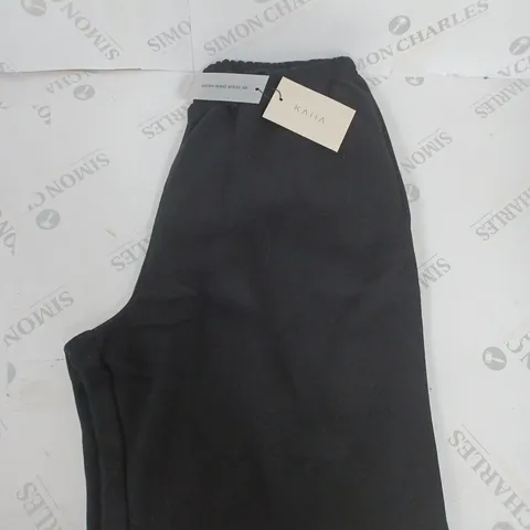 KAIIA RELAXED FIT CUFFED JOGGERS SIZE 12