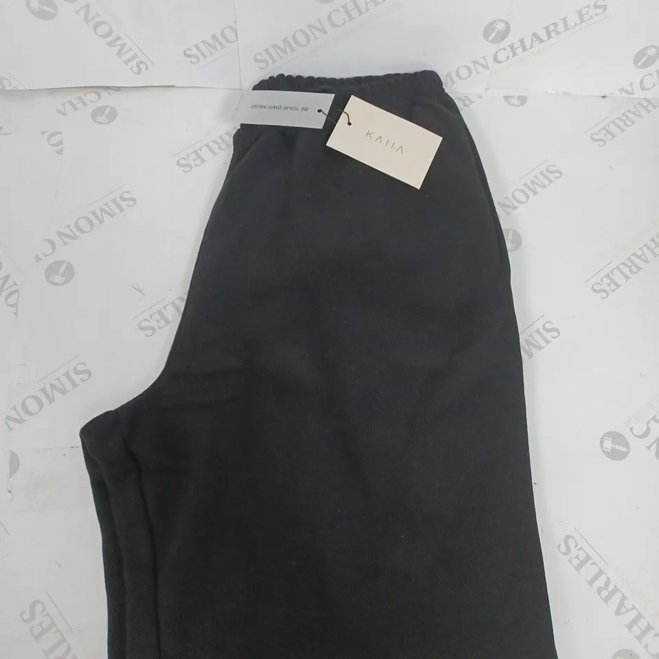 KAIIA RELAXED FIT CUFFED JOGGERS SIZE 12
