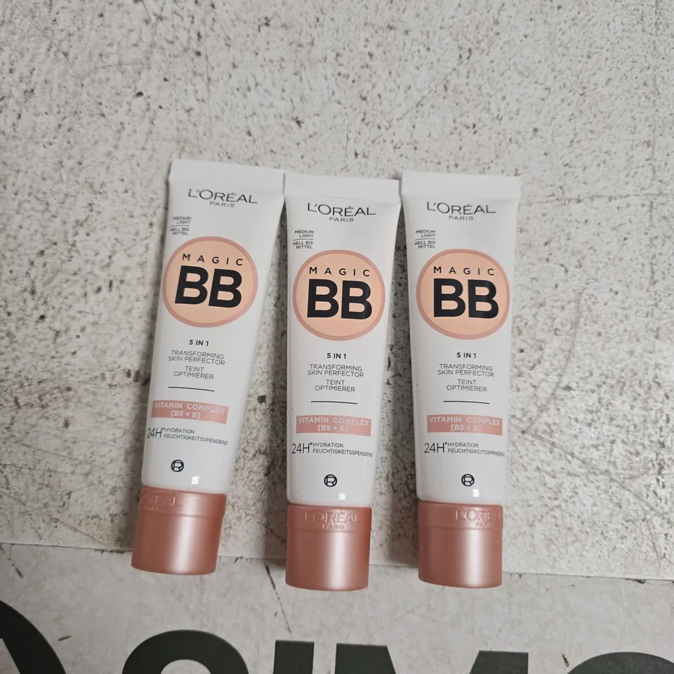 L’ORÉAL PARIS MAGIC BB CREAM 5-IN-1 TRANSFORMING SKIN PERFECTOR – SET OF 3