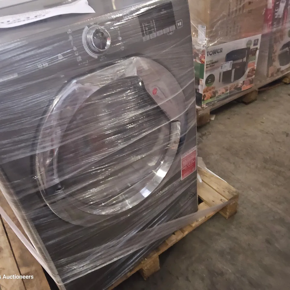 HISENSE 16 PLACE SETTINGS FREESTANDING DISHWASHER AND HOOVER H-DRY 300 CONDENSER TUMBLE DRYER GRAPHITE