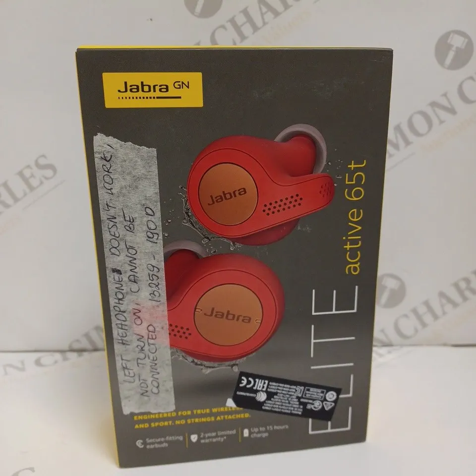 BOXED JABRA ELITE ACTIVE 65T EARBUDS