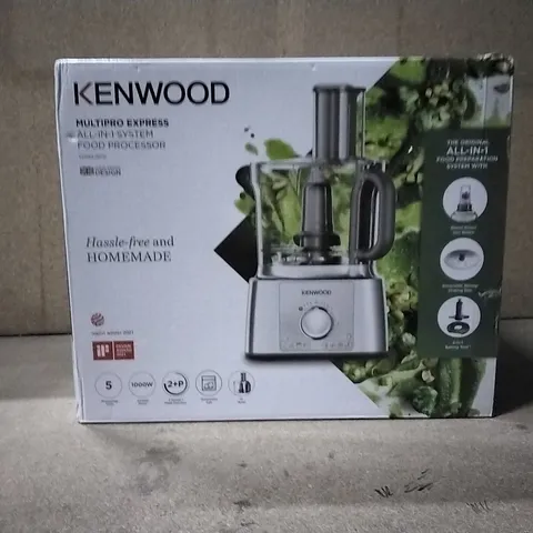 BOXED KENWOOD MULTI PRO EXPRESS ALL IN 1 FOOD PROCESSOR 