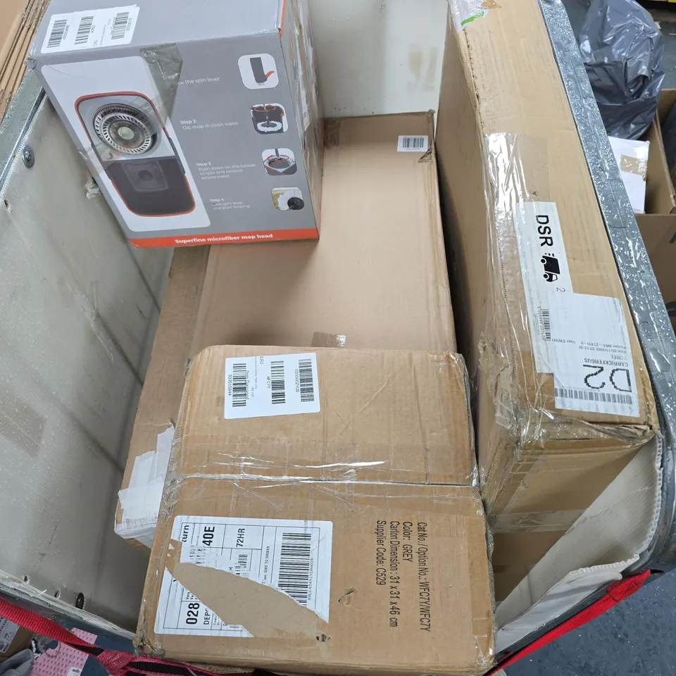 JOB LOT OF APPROXIMATELY 10 ASSORTED ITEMS TO INCLUDE: GTECH HOOVER PART AND KIDS SWORD TOY