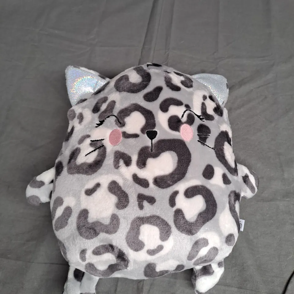 SNUGGZ KIDS FLEECE LITE HOODIE IN GREY CAT SIZE L
