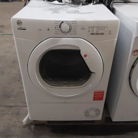 HOOVER H-DRY 100 8KG FREESTANDING CONDENSER TUMBLE DRYER 