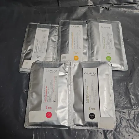 CASAMARA BEAUTYPLAN LOT OF 5 PEEL OFF FACIAL MASKS