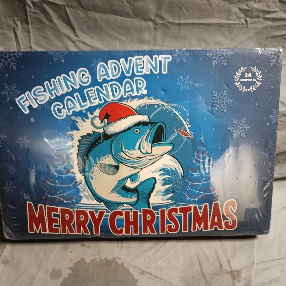 FISHING ADVENT CALENDAR – 24 SURPRISES – MERRY CHRISTMAS