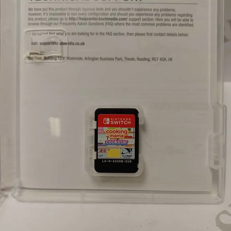 NINTENDO SWITCH COOKING MAMA: COOKSTAR