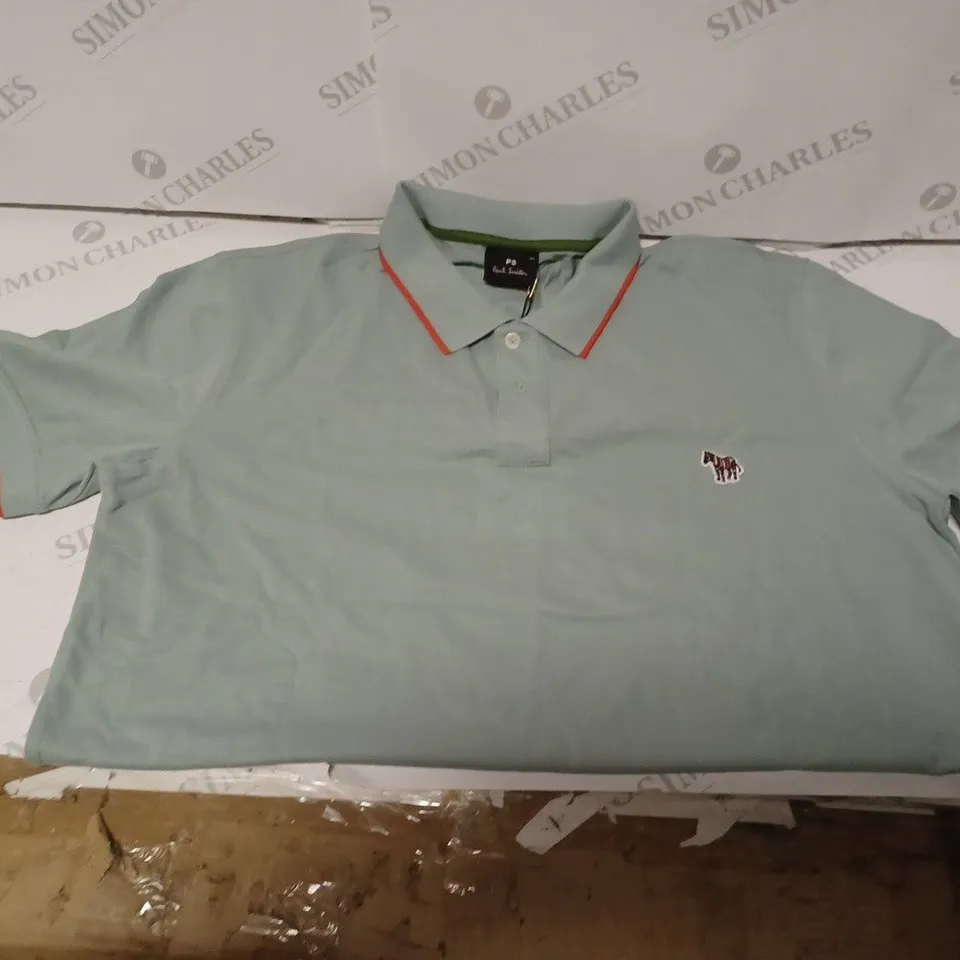 PAUL SMITH LIGHT BLUE POLO SHIRT 
