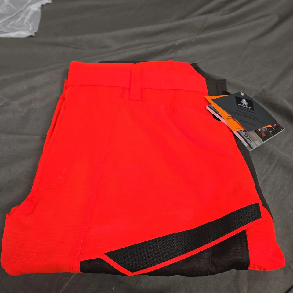 MASCOT MENS HIGH VISIBILITY WORKWEAR BIB TROUSERS SIZE 82C54 