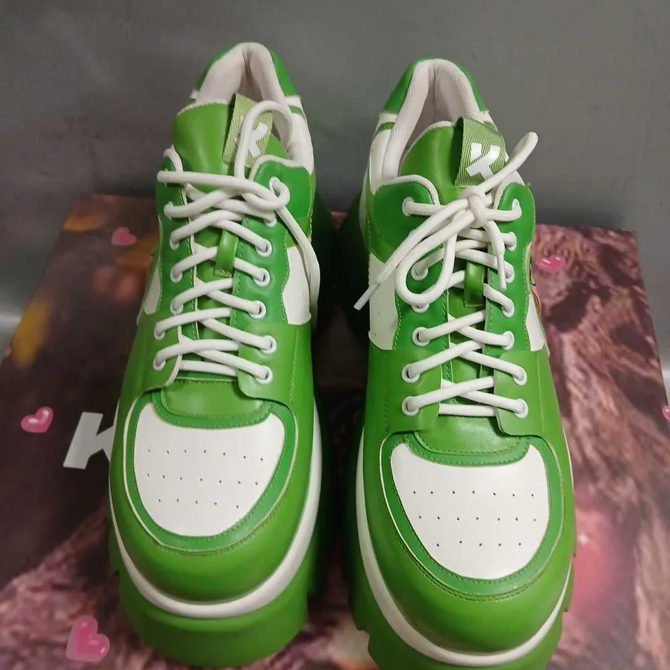 BOXED KOI PLATFORM TRAINERS SIZE 11