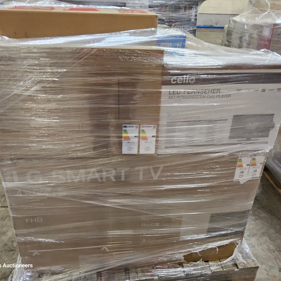 PALLET OF APPROXIMATELY 19 UNPROCESSED RAW RETURN MONITORS TO INCLUDE;