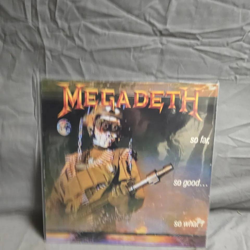 MEGADETH – SO FAR, SO GOOD... SO WHAT! VINYL LP
