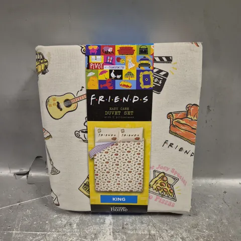 FRIENDS EASY CARE DUVET SET - KING 