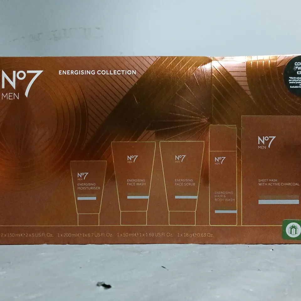 NO7 MEN ENERGISING COLLECTION