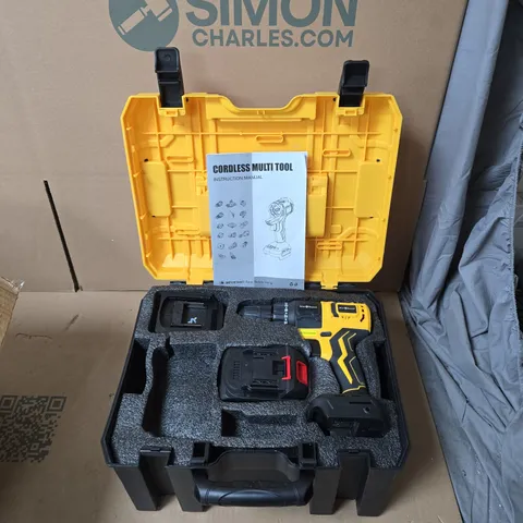 BLISS & BEYOND CORDLESS MULTI-TOOL KIT IN YELLOW CASE