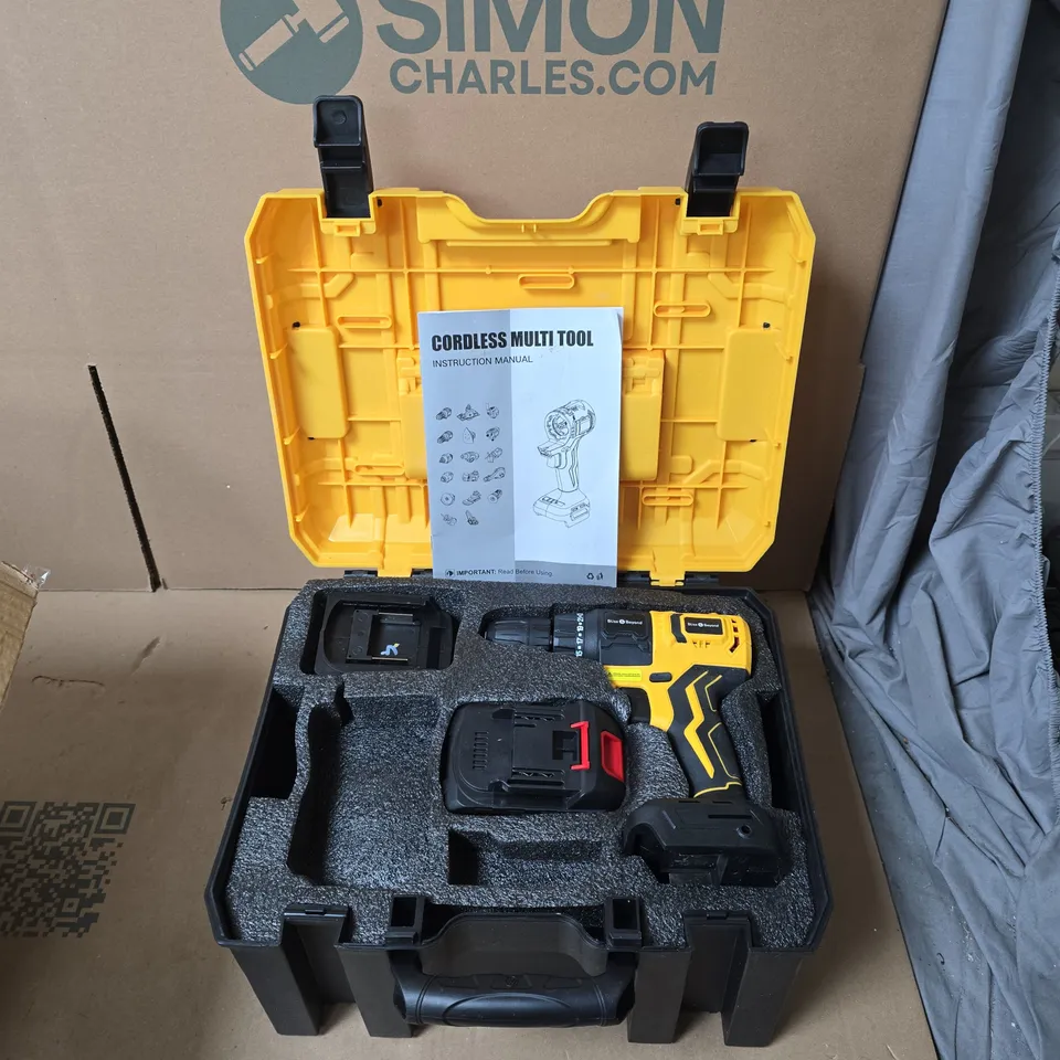 BLISS & BEYOND CORDLESS MULTI-TOOL KIT IN YELLOW CASE