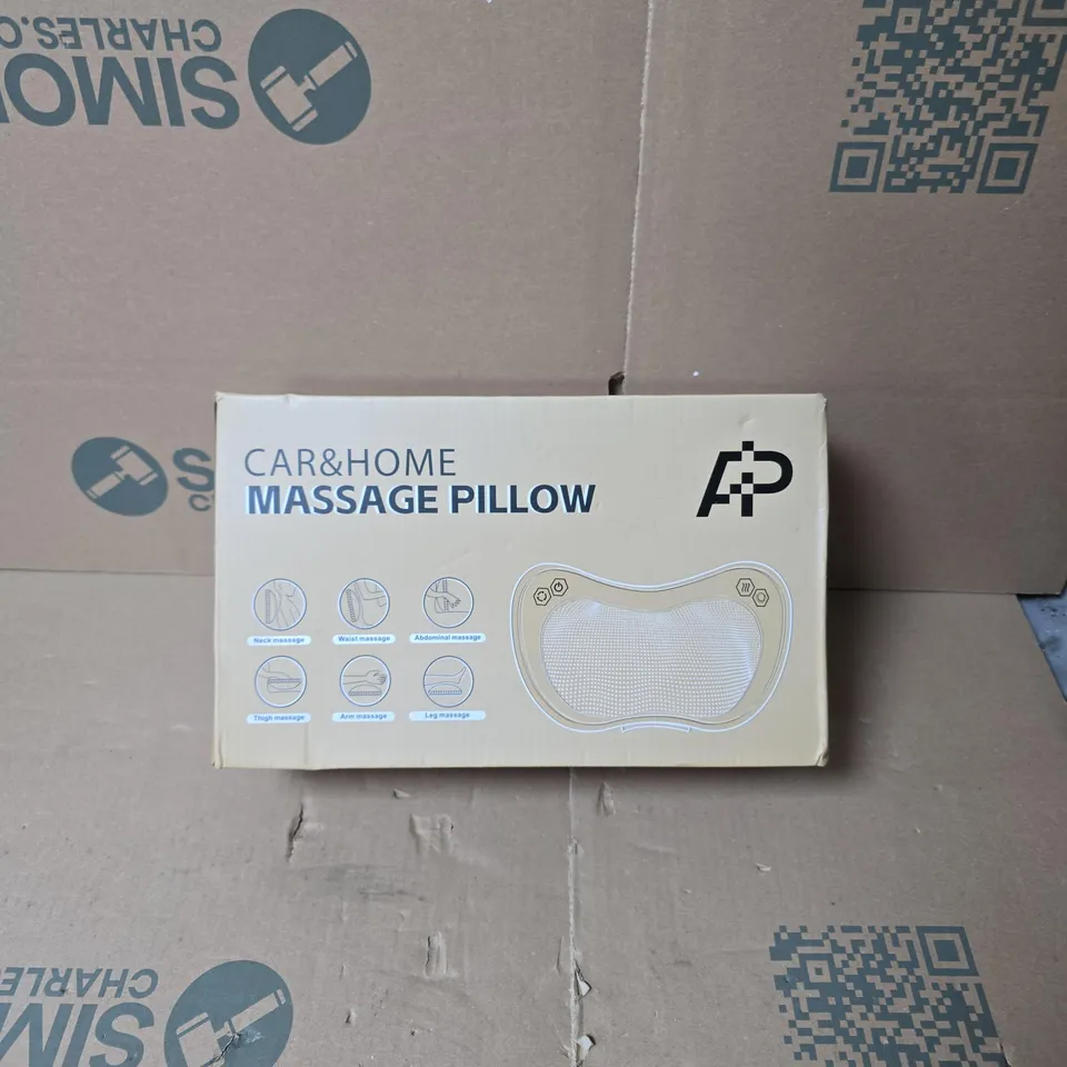 CAR & HOME MASSAGE PILLOW – BOXED