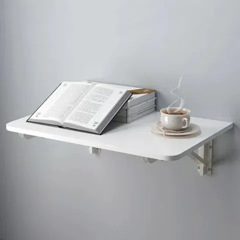 BOXED INVISIBLE WALL-MOUNTED FOLDABLE DESK FOR SMALL APARTMENTS (1 BOX)