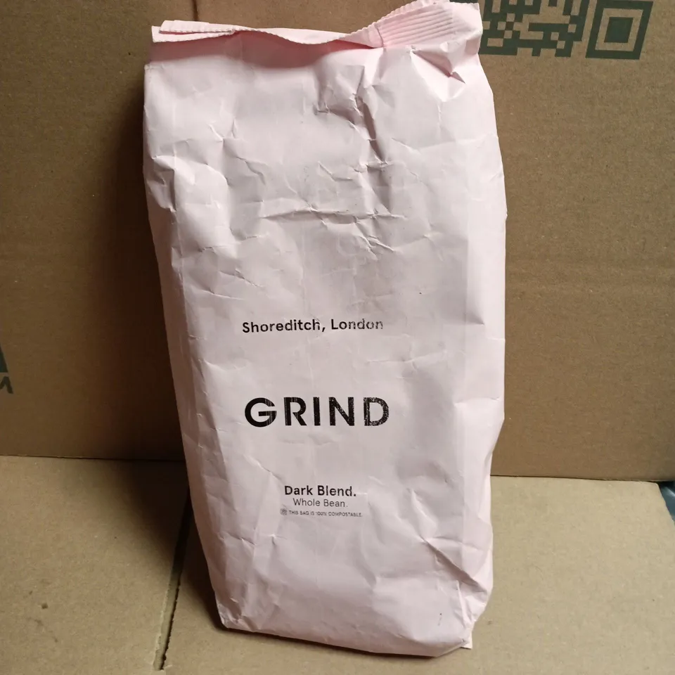 GRIND DARK BLEND WHOLE BEAN COFFEE – 1KG, SHOREDITCH, LONDON