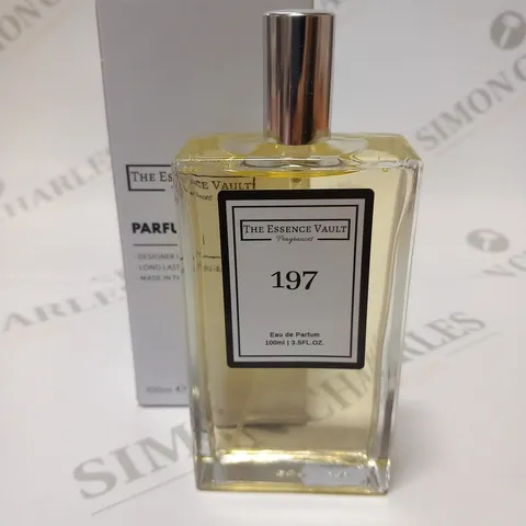 BOXED THE ESSENCE VAULT FRAGRANCES PARFUM NO 197 100ML