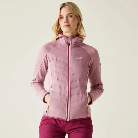 BRAND NEW REGATTA WOMEN'S ANDRESON VIII HYBRID JACKET IN LILAS BEAUJOLAIS SIZE UK 20