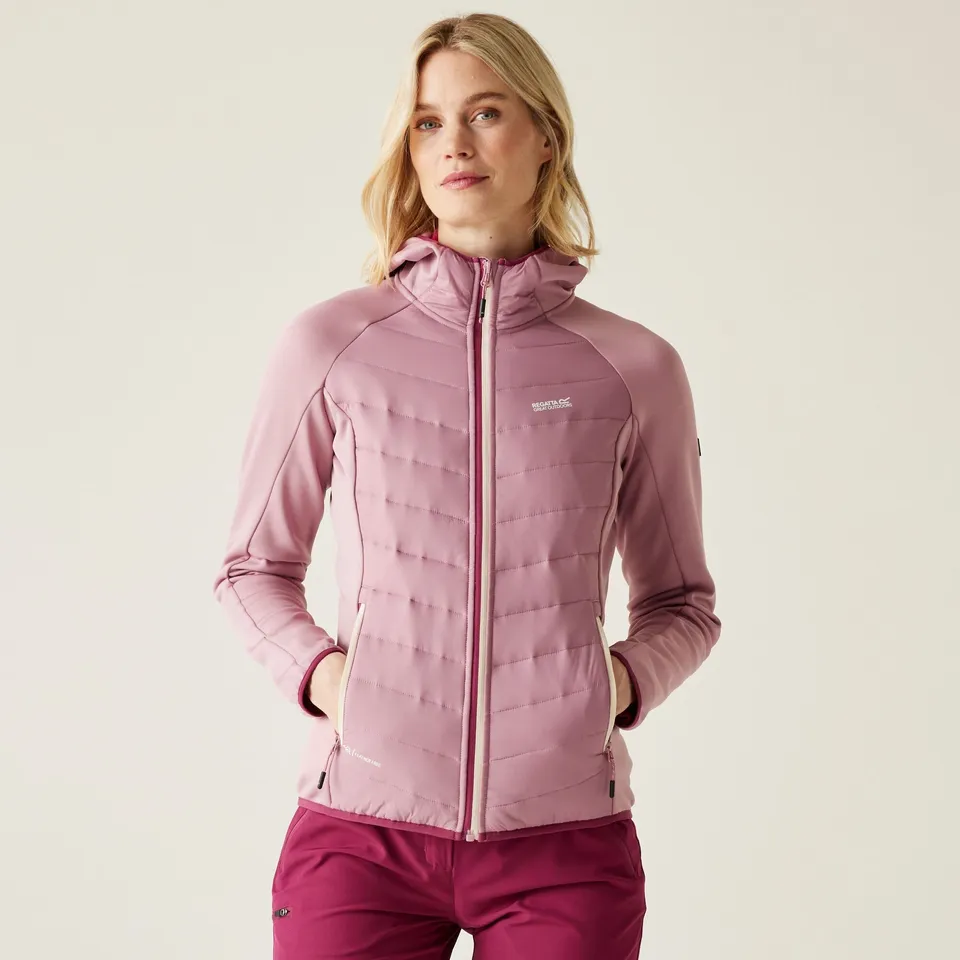 BRAND NEW REGATTA WOMEN'S ANDRESON VIII HYBRID JACKET IN LILAS BEAUJOLAIS SIZE UK 20