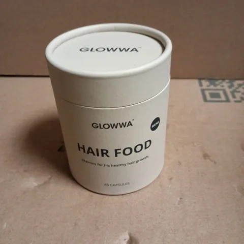 GLOWWA HAIR FOOD – 60 CAPSULES - BB 3/7/2027