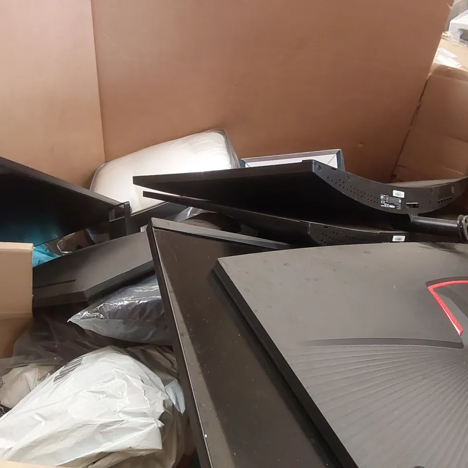 PALLET CONTAINING A LARGE ASSORTMENT OF KOORUI MONITORS, AND OTHER ASSORTED GOODS	