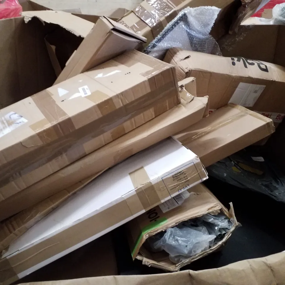 PALLET CONTAINING ASSORTED PRODUCTS INCLUDING DOUBLE HDMI WIRELESS DANCE MAT, THERMOSTATIC MIXER SHOWER, HOMIDEC CLOTHES AIRER & CAMPING TENT INSTANT POP UP
